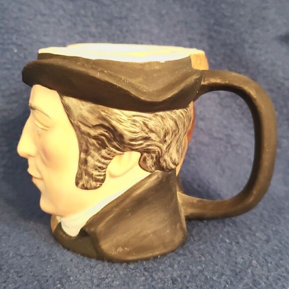 Vintage 1985 Avon Collectible Character Toby Mug Lewis And Clark Figurine Cup - Picture 3 of 15